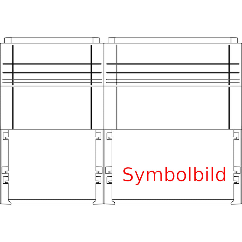 Elsta Mosdorfer - Sockel/Sockelelement (Schaltschrank) Sockelkombi S5X1-S5X1 SX5512 950/320 WP/ST/ST RAL