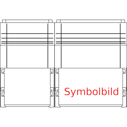 Elsta Mosdorfer - Sockel/Sockelelement (Schaltschrank) Sockelkombi S5X1-S5X1 SX5512 950/320 WP/ST/ST RAL