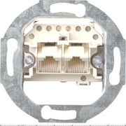 Gira - Einsatz/Abdeckung für Kommunikationstechnik Anschlussdose 018700 Cat.3