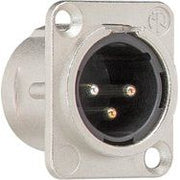 Gira - Einsatz/Abdeckung für Kommunikationstechnik XLR Flanschstecker 3-Pol 003700 D- Einsätze