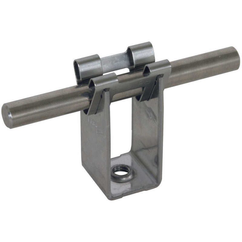 DEHN - Leitungshalter für Blitzschutz Leitungshalter NIRO LH DG 8 H32 IGM6 V2A f. Rd 8mm H 32mm