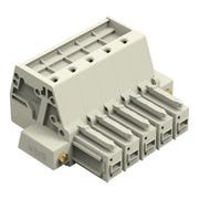 WAGO - Ein- und mehrpolige Klemmenleiste 1-Leiter-Federleiste 831-3105/107-000 CAGECLAMP,10mm²,lgr − 24 Stück