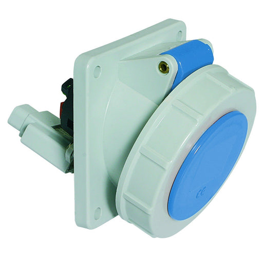 Bals Elektrotech - CEE-Anbausteckdose (IEC 60309) Anbausteckdose geneigt 16A 121317 3p 230V 6h IP67