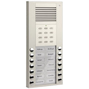TCS Tür Control - Türstation für Türkommunikation Audioaußenstation 1-reihig ASE51140-0010 14 Tasten Codeschl