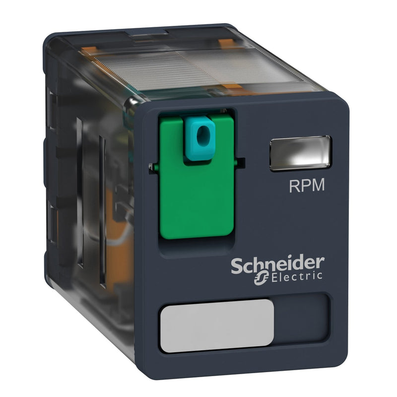 Schneider Electric - Schaltrelais Leistungsrelais RPM21BD 24VDC 15A 2W − 10 Stück