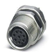 Phoenix Contact - Rundsteckverbinder, feldkonfektionierbar (Industriesteckverbinder) Einbausteckverbinder SACC-DSI-M8F#1424237 − 1 Stück