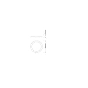 Ledvance - Mechanisches Zubehör/Ersatzteile für Leuchten Abdeckring DLCMFTEXCHRINGD150BK schwarz