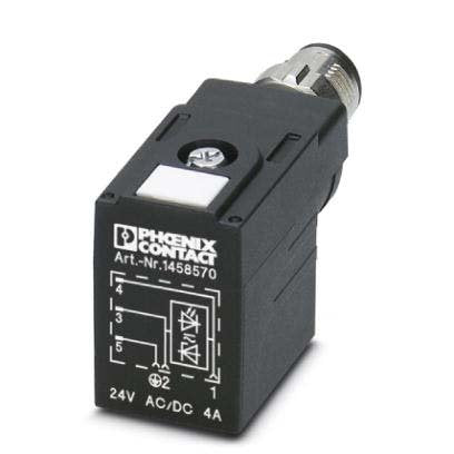 Phoenix Contact - Ventilstecker (feldkonfektionierbar) Ventilstecker SAC-3P-MR/BI-1L-ZSCO 3-polig, gewinkelt
