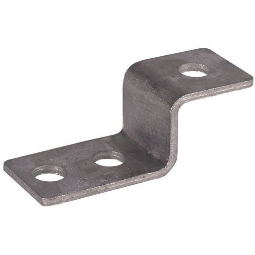DEHN - Verbinder für Blitzschutz Endstück Z-Form St/tZn ES ZF 3XB11 STTZN m. 3 Bohr. D11mm