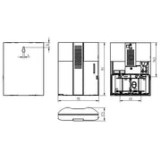 Grothe - Gong Elektronik-Gong CROMA 50 Batt.4x1,5V, ws/sil