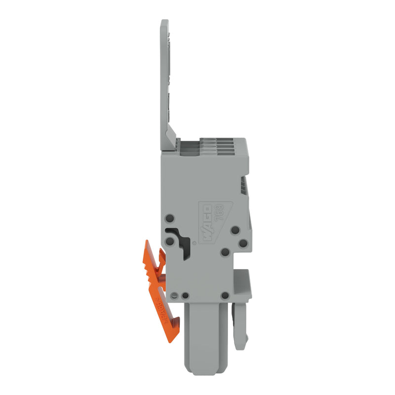 WAGO - Ein- und mehrpolige Klemmenleiste 1-Leiter-Federleiste 769-105/143-000 CAGECLAMP,4mm²,gr − 25 Stück