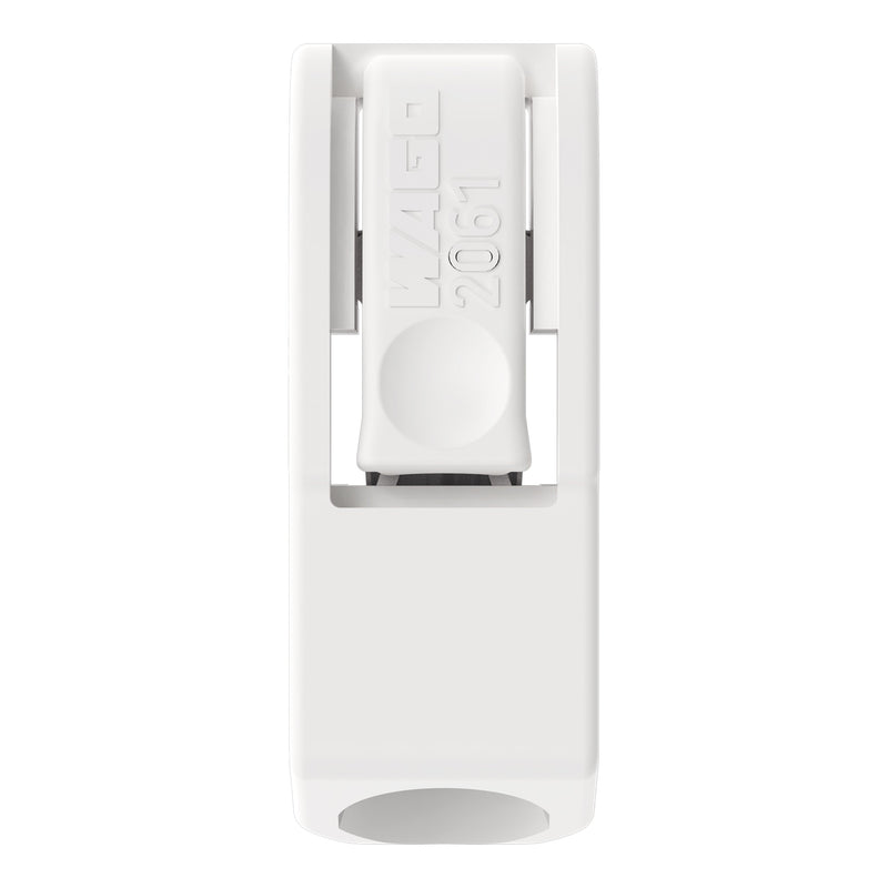 WAGO - Ein- und mehrpolige Klemmenleiste THR-Leiterplattenklemme 2061-1601/998-404 Drücker,1,5 mm²,weiß − 5760 Stück