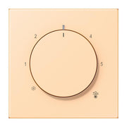 Jung - Abdeckung/Bedienelement für Installationsschalterprogramme Abdeckung für Thermostat LC 1749 BF 223 ocre (32060)