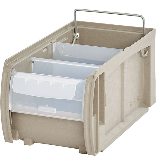 Bito - Zubehör/Ersatzteile für Werkzeugkasten, -schrank, -wagen und Werkbank C-Teile-Behälter C0240-0005 (VE 12) grau