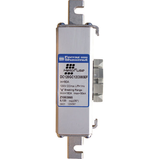 Mersen - Messersicherung Sicherungseinsatz gPV DC120GC12C050E Gr.120 DC1200V 50A