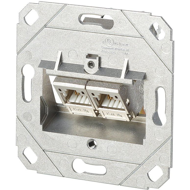 Metz Connect - Kommunikationsanschlussdose Kupfer Anschlussdose C6Amodul UP0 TN C6Amod-2UP0-270 2Port 270 UP0 − 1 Stück