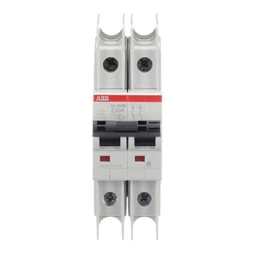 ABB Stotz S&J - Leitungsschutzschalter Sicherungsautomat SU202M-Z50 10kA, 50A, 2P