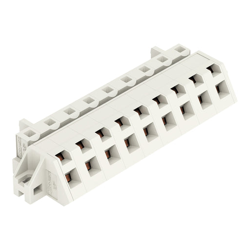 WAGO - Kabelsteckverbinder für Leiterplattensteckverbinder 1-Leiter Federleiste 721-339/031-000 CAGECLAMP 2,5mm²,lgr − 25 Stück