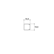 GGK - Leitungsführungskanal LFG-Kanal 20x20 alp 11025 − 2 Meter