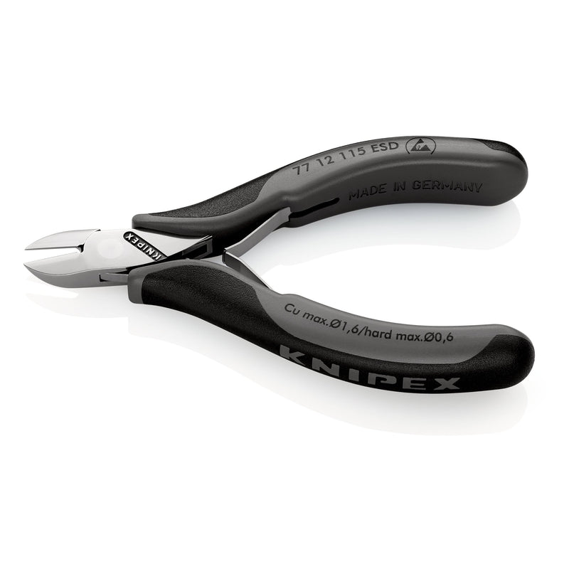 Knipex - Seitenschneider Elektronik-Seitenschneider 77 12 115 ESDSB
