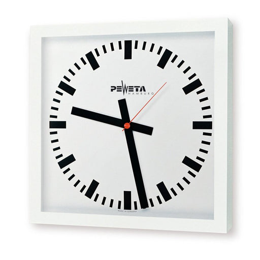 Peweta - Uhr Funkuhr 51.370.421 innen,1,5V,400x400mm
