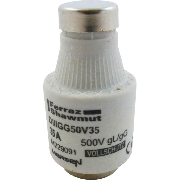 Mersen - D-Sicherungseinsatz DIIIGG50V35 DIII gG 35A/500V