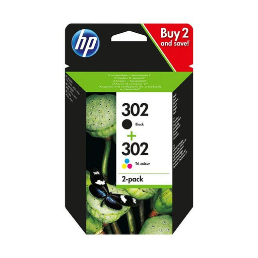 HP - Verbrauchsmaterial für Telefax/Drucker/MFC Tinten Kombipack 302 sw/co schwarz/color