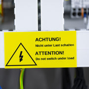 WAGO - Kennzeichnungsmaterial Beschriftungsstreifen 210-876/000-002 klebend,gelb