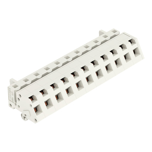 WAGO - Kabelsteckverbinder für Leiterplattensteckverbinder 1-Leiter Federleiste 721-341/008-000 CAGECLAMP 2,5mm²,lgr − 25 Stück