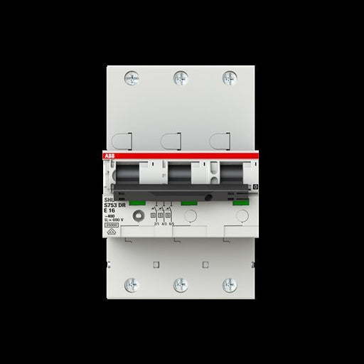 ABB Stotz S&J - Selektiver Hauptleitungsschutzschalter Haupleitungsschutzschalter S753DR-E16 16A E 25kA 3P
