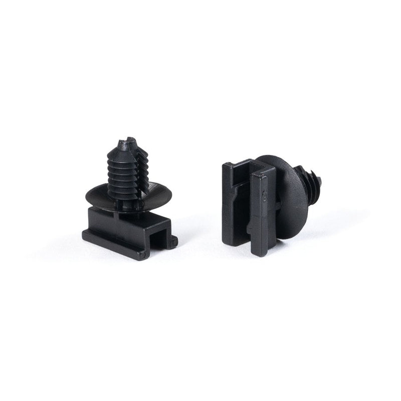 HellermannTyton - Befestigungsschelle für Kabel/Rohre Kabelhalter 155-03800(500) schwarz − 500 Stück