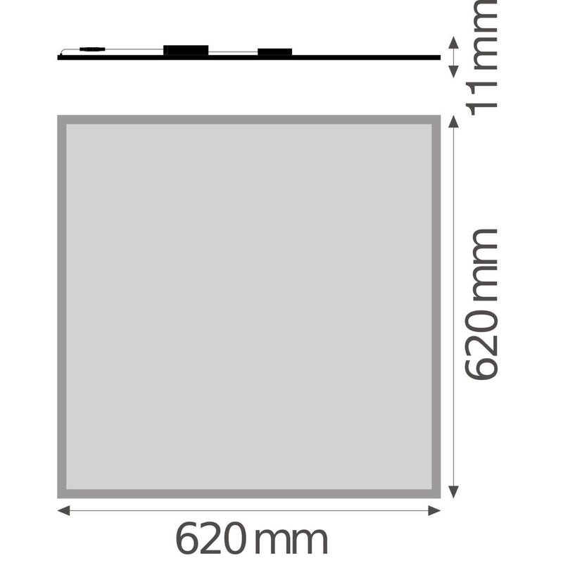 Ledvance - Decken-/Wandleuchte LED-Panel M625 HCL BIOLUXPL625S40WTWZB TW, ZigBee