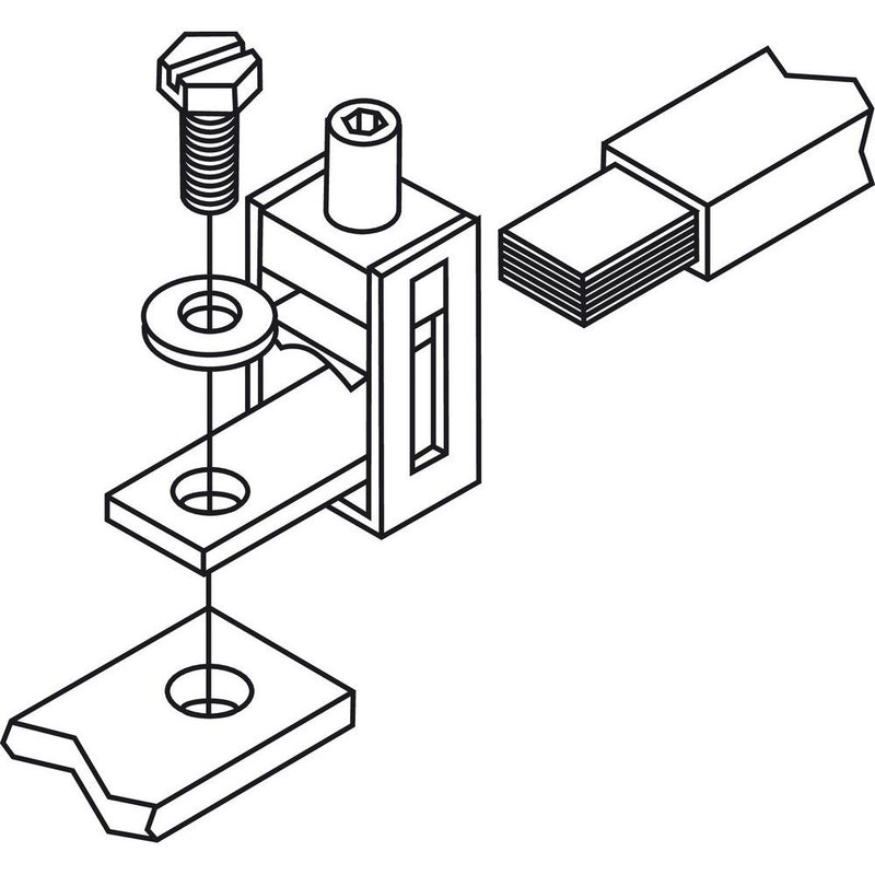 Hensel - Verteilerbaugruppe Klemmen Anschlußklemme VA 630
