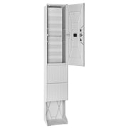 GSAB Elektrotechnik - Gehäuse/Schaltschrank (leer) Verteilersäulen 35S2000MV6 m. Verteiler 6-reih