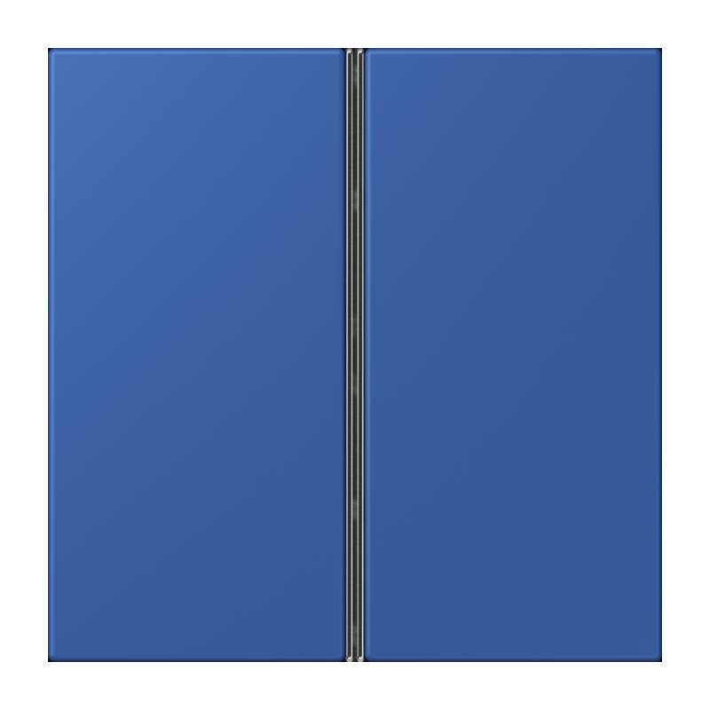 Jung - Abdeckung/Bedienelement für Installationsschalterprogramme Tastensatz 2fach LC 402 TSA 253 bleu outremer 59