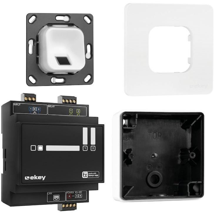 Ekey (AT) - Zutrittskontrollsystem Fingerprintset 203705 Aufputz, ws