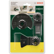 Bosch - Sägeblatt Sortiment Starlock Starter-Set 2607017324 Fließen 3-teilig für