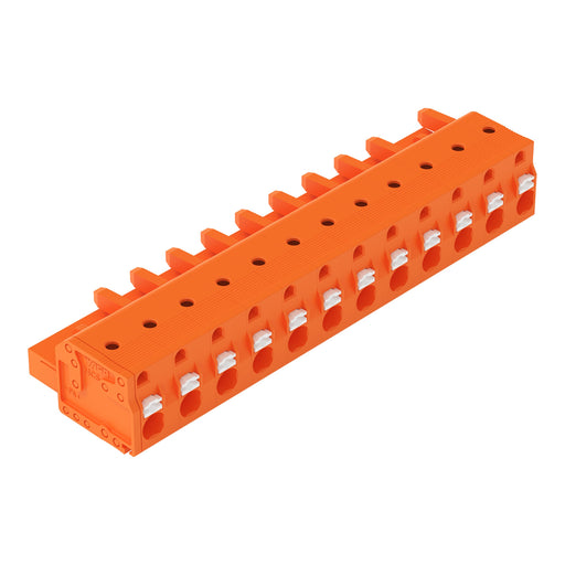 WAGO - Kabelsteckverbinder für Leiterplattensteckverbinder 1-Leiter-Federleiste 2231-712/026-000 Push-inCAGECLAMP,or − 25 Stück