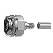 Telegärtner - Koax-Steckverbinder N-Kabelstecker cr/cr 100023908 RG214/U A10