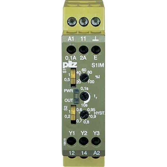 Pilz - Stromüberwachungsgerät Stromüberwachungsrelais S1IM #828050 230-240AC IM0.01-15A