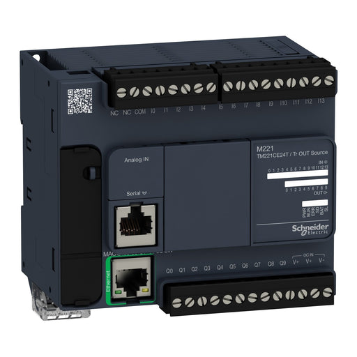 Schneider Electric - SPS-Grundgerät SPS-Steuerung M221C TM221CE24T Ethernet/seriell