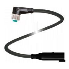 Pepperl+Fuchs Fabrik - Konfektioniertes Sensor-Aktor-Kabel Adapterkabel V15-W-BK0,3#70175288 − 1 Stück