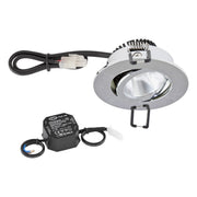 EVN Lichttechnik - Downlight/Strahler/Flutlicht P-LED Deckeneinbauleuchte PC20N61140 4000K 230V rund chr