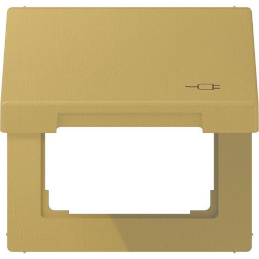 Jung - Abdeckrahmen Klappdeckel ME 2990 KL SOC C m.Abdeckung 50x50mm