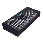 Wera - Steckschlüsselset Speed-Knarrensatz 004046 3/8"-Antrieb 29-tlg