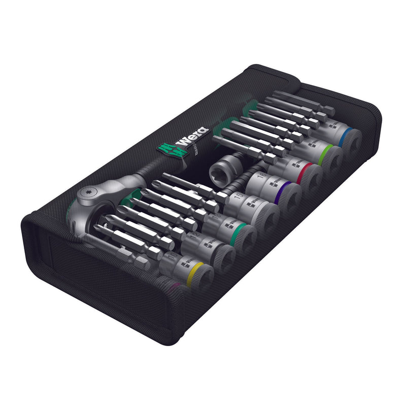 Wera - Steckschlüsselset Speed-Knarrensatz 004046 3/8"-Antrieb 29-tlg