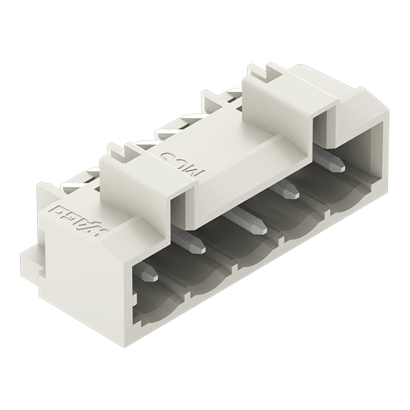 WAGO - Leiterplattensteckverbinder THT-Stiftleiste Lötstift 721-435/001-040 1,0x1,0,abgew.,lgr − 200 Stück