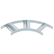 OBO Bettermann - Bogen für Kabelleiter Bogen SLZB 90 200 FT 90Grad B210mm
