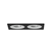 Brumberg Leuchten - Downlight/Strahler/Flutlicht Einbaumodul rechteckig 45024560 2-fach