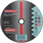 Metabowerke - Trenn-/Schleifscheibe Trennscheibe 616220000 125x1,0x22,2 − 25 Stück